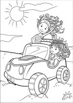 coloring page Groovy Girls